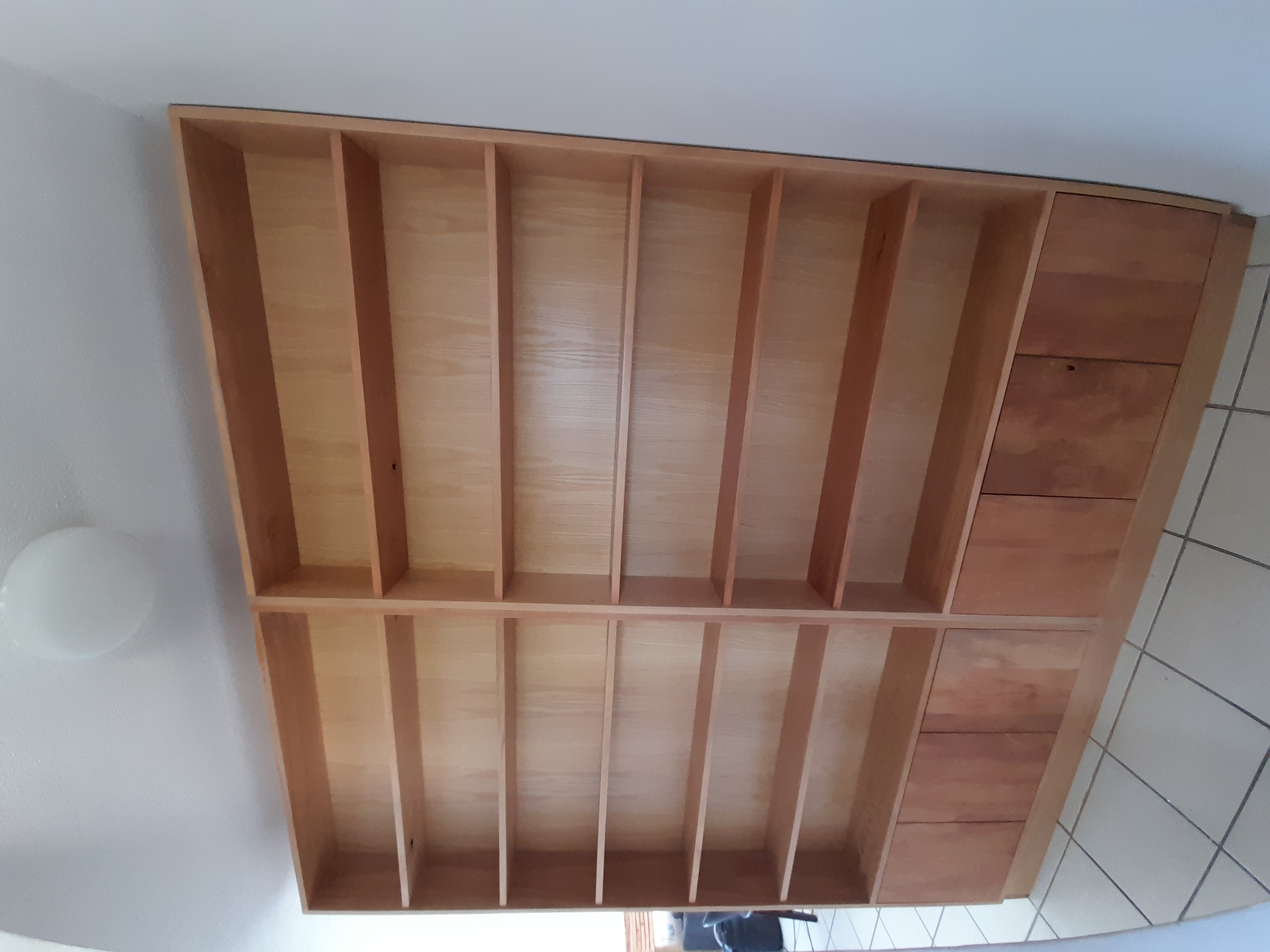 Timber Bookshelf by Cutting Edge Carpenters